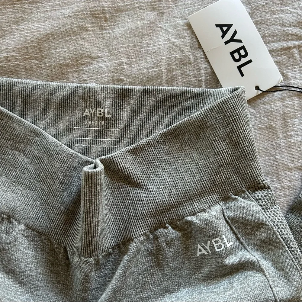 AYBL 🩶 Gray High-Waisted Leggings - Picture 1 of 5